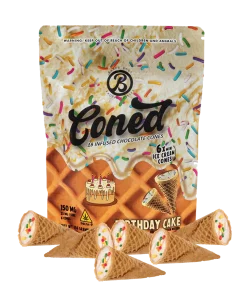 Kup Baked Bags CONED – Birthday Cake | 150mg THC Delta-9 w Polsce